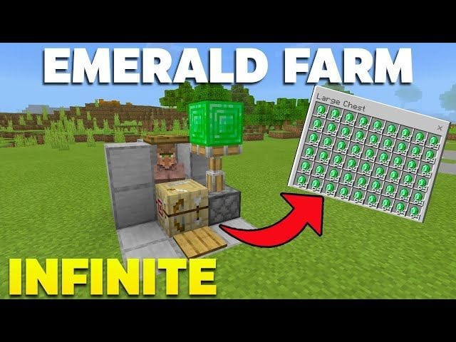 7 Best Minecraft Farms For Emeralds In 22 Sportskeeda Mokokil