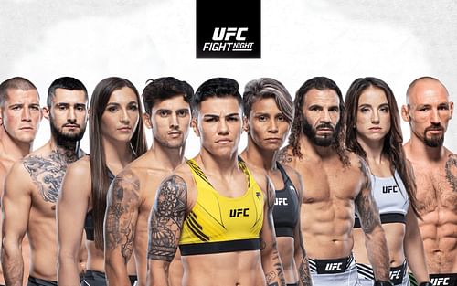 UFC Fight Night: Lemos vs. Andrade main card results [Image credits: ufc.com]