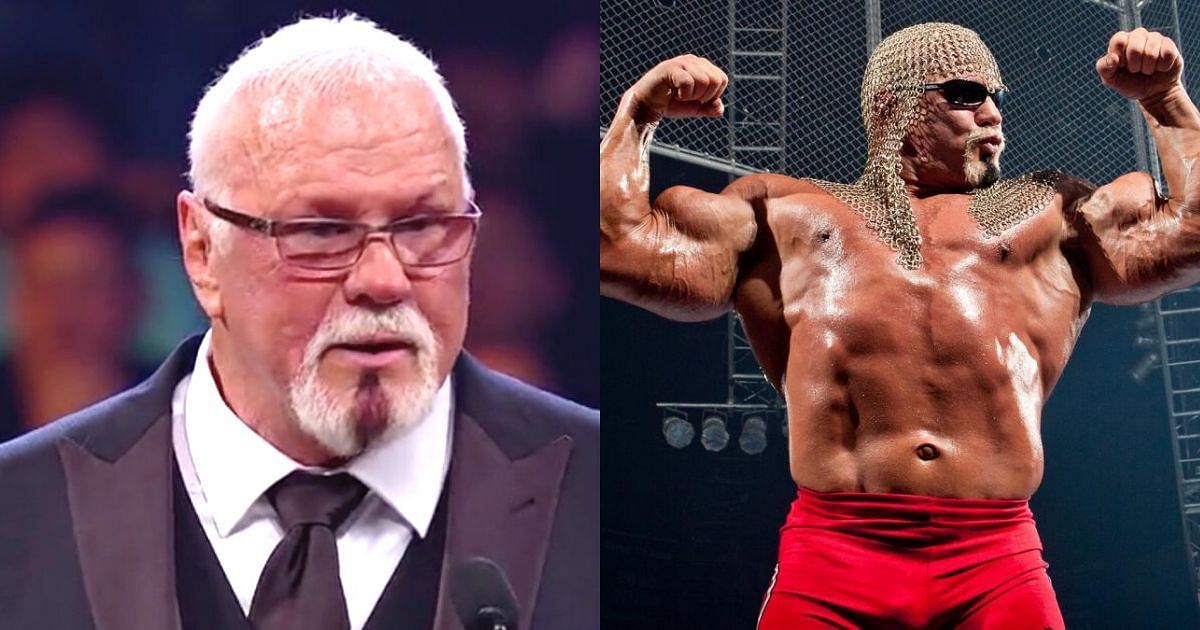 Scott Steiner went into the WWE HOF with his brother Rick Steiner.