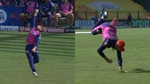 IPL 2022: [Watch] Jos Buttler's one-handed screamer sends back Shikhar Dhawan