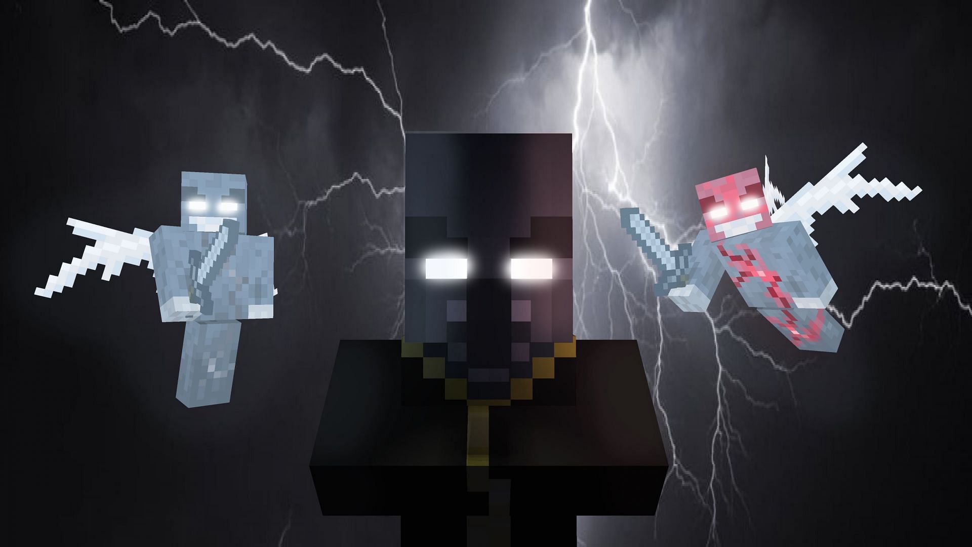 Evokers are one of the only mobs that use magic to attack in Minecraft (Art by latutart on DeviantArt)