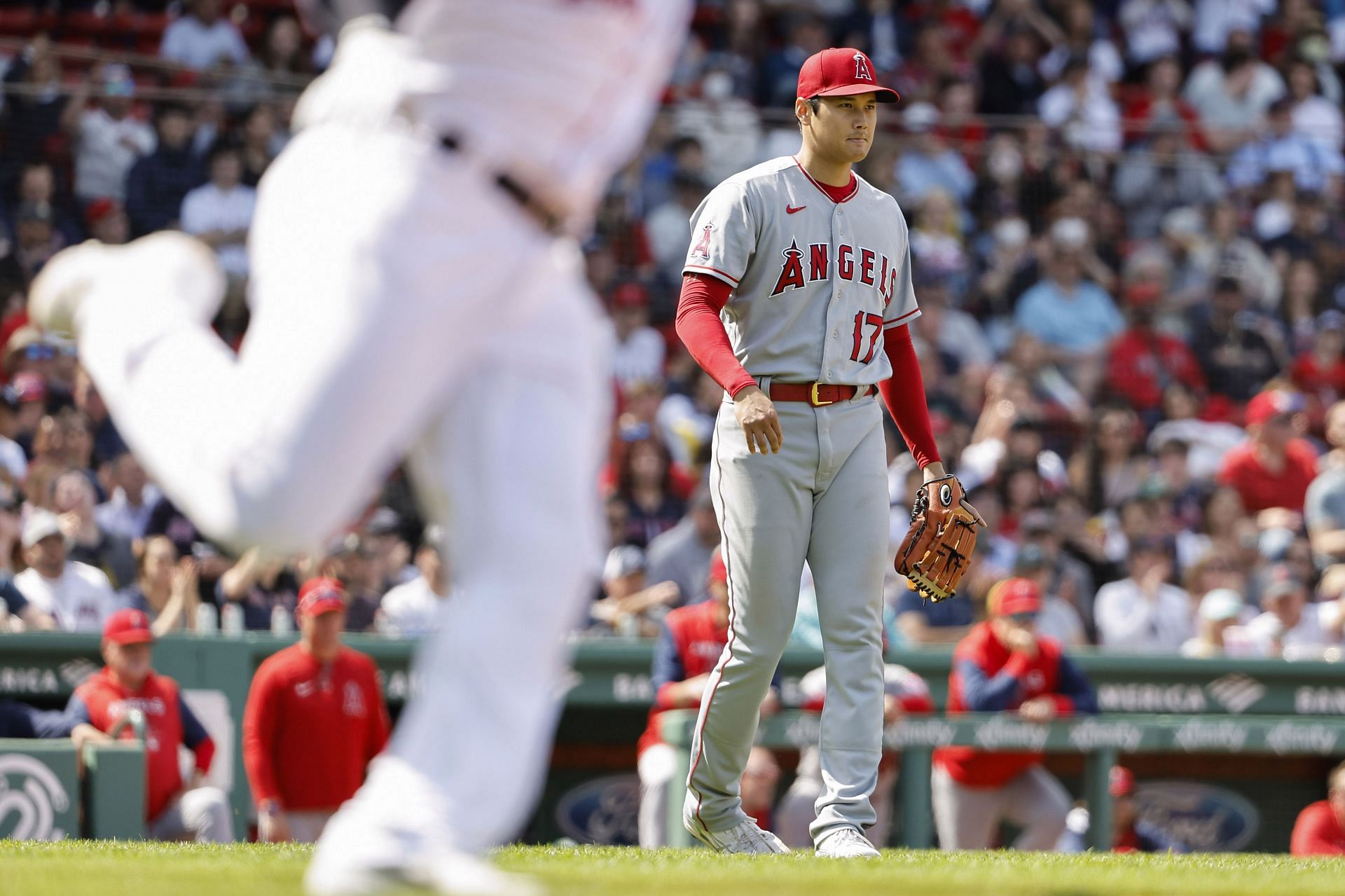 Los Angeles Angels SP Shohei Ohtani allowed only two hits over six innings in Wednesday's game. One was a home run.