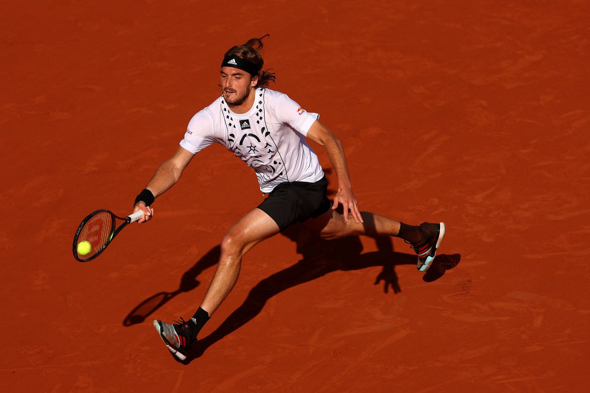 Stefanos Tsitsipas at the 2022 French Open - Day Seven