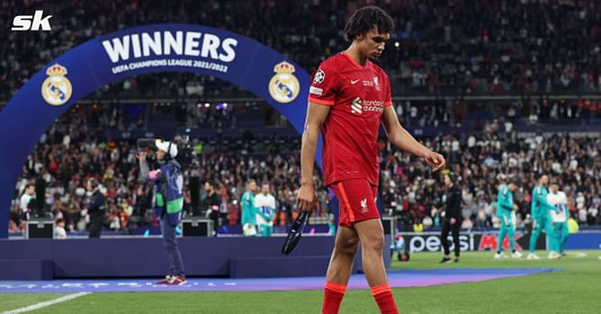"It's what happens when you lose a final" - Liverpool star Trent Alexander-Arnold comments on the mood in the dressing room after Champions League final loss to Real Madrid