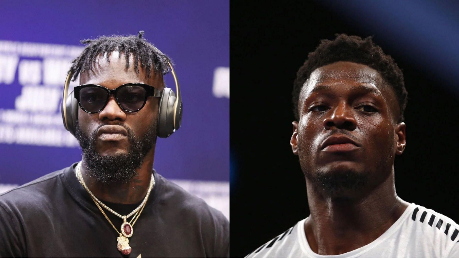 Deontay Wilder (left), Marsellos Wilder (right) [images courtesy of Getty]