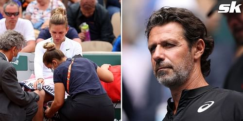 Simona Halep suffered a panic attack at the French Open.