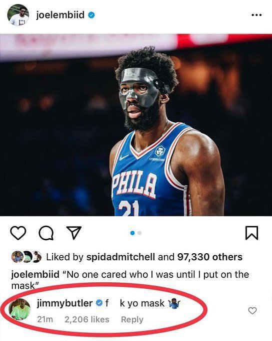 Cut4 on X: .@JoelEmbiid's mask is cool and all, but it's nothing