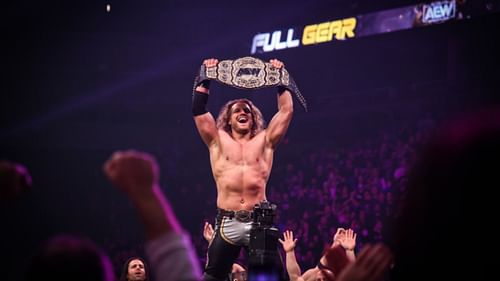 Enter caption Adam Page is the fourth AEW World Champion