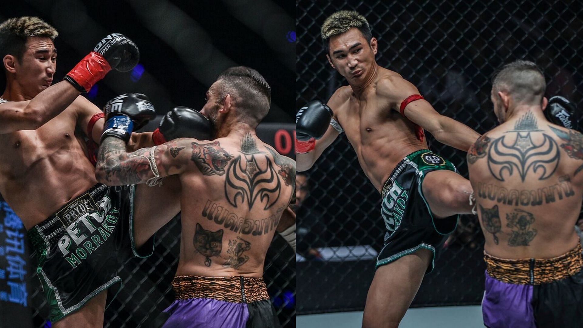 Petchmorakot and Liam Harrison [Photo Credit: ONE Championship]