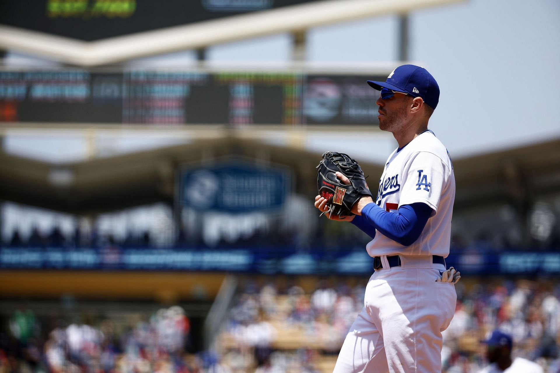 Arizona Diamondbacks v Los Angeles Dodgers - Game One