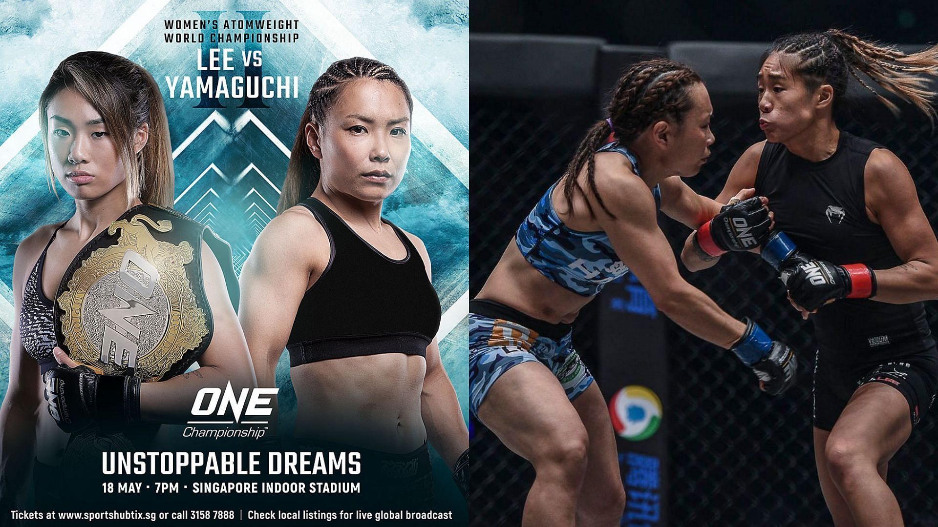 Angela Lee and Mei Yamaguchi [Photo Credits: ONE Championship]