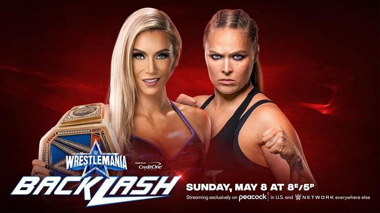 WWE WrestleMania Backlash में SmackDown विमेंस चैंपियन शार्लेट फ्लेयर vs रोंडा राउजी का मैच होने जा रहा है
