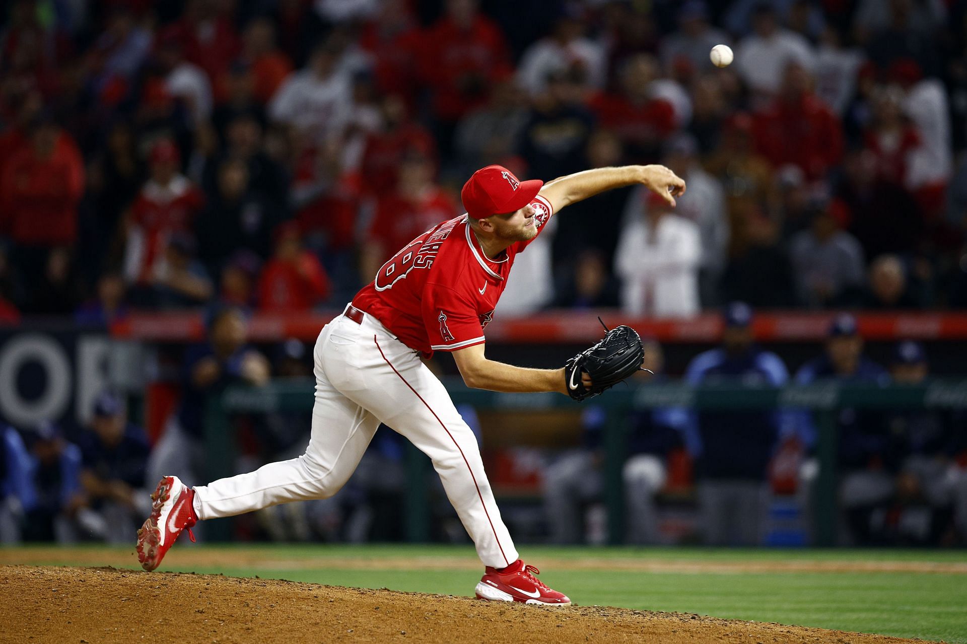 Angels young ace Detmers pitched a no-hitter against the Tampa Bay Rays at Angels Stadium on Tuesday night.