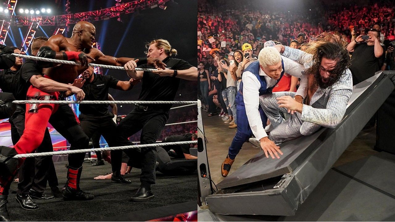 WWE Raw में इस हफ्ते काफी बवाल देखने को मिला