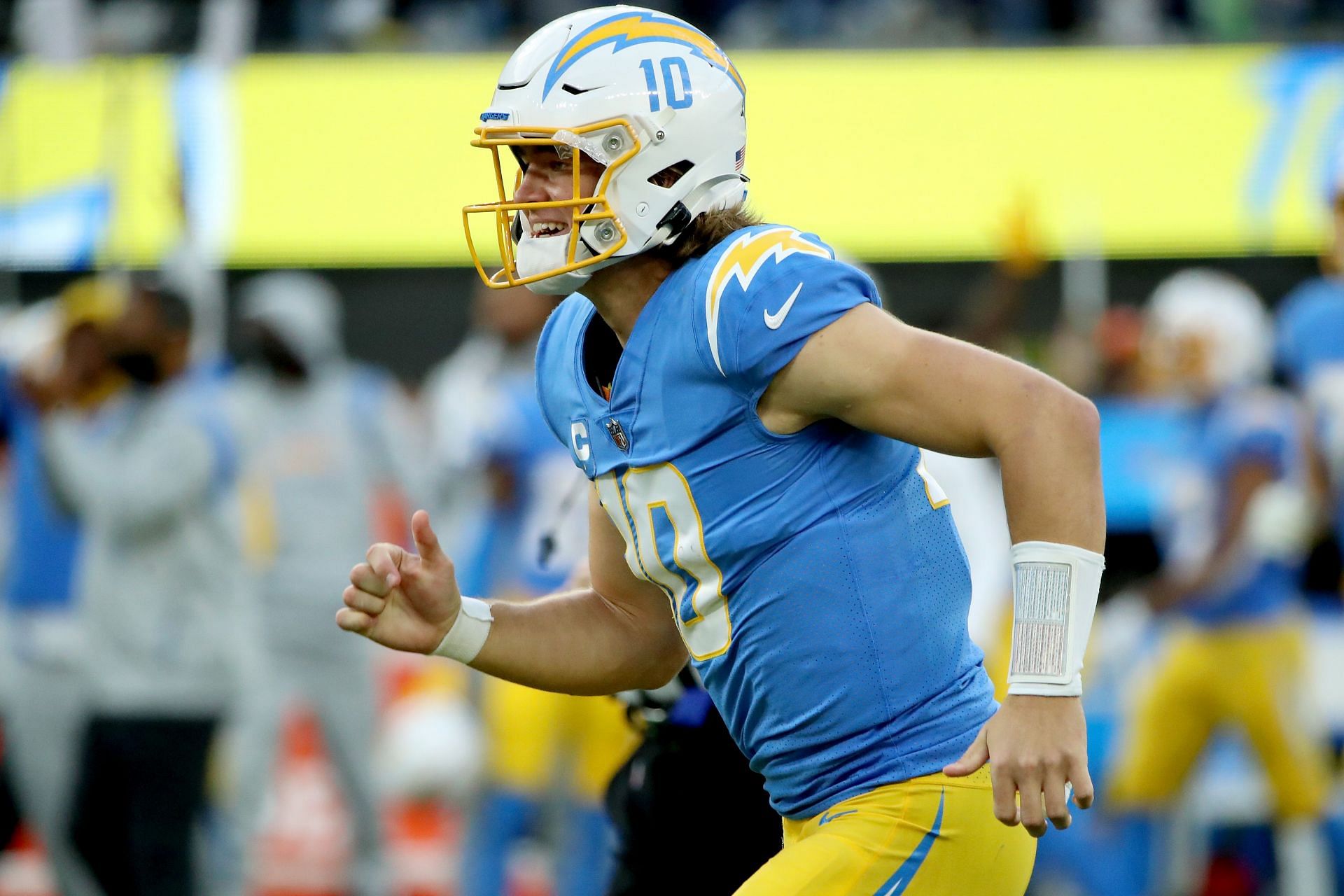 Los Angeles Chargers quarterback Justin Herbert