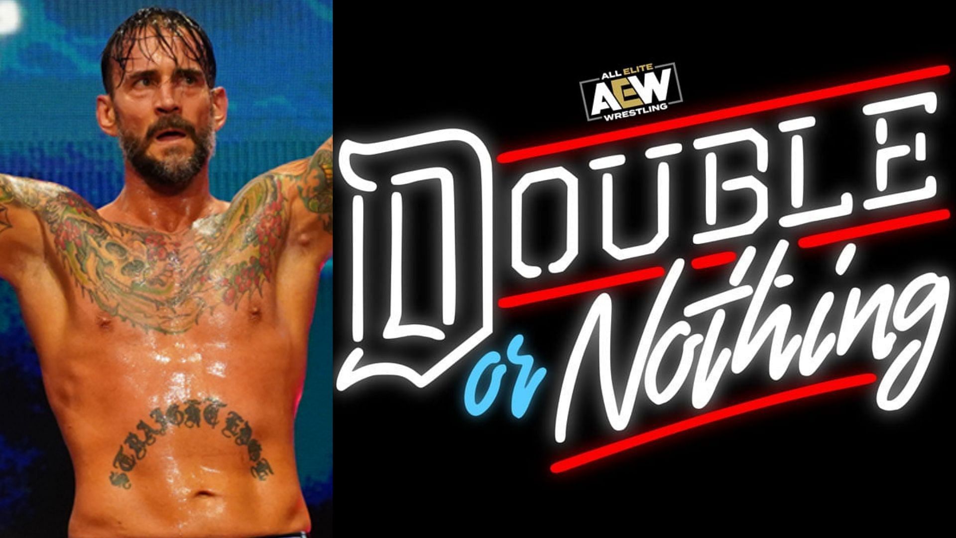 Could CM Punk walk out Double or Nothing the AEW Champion?