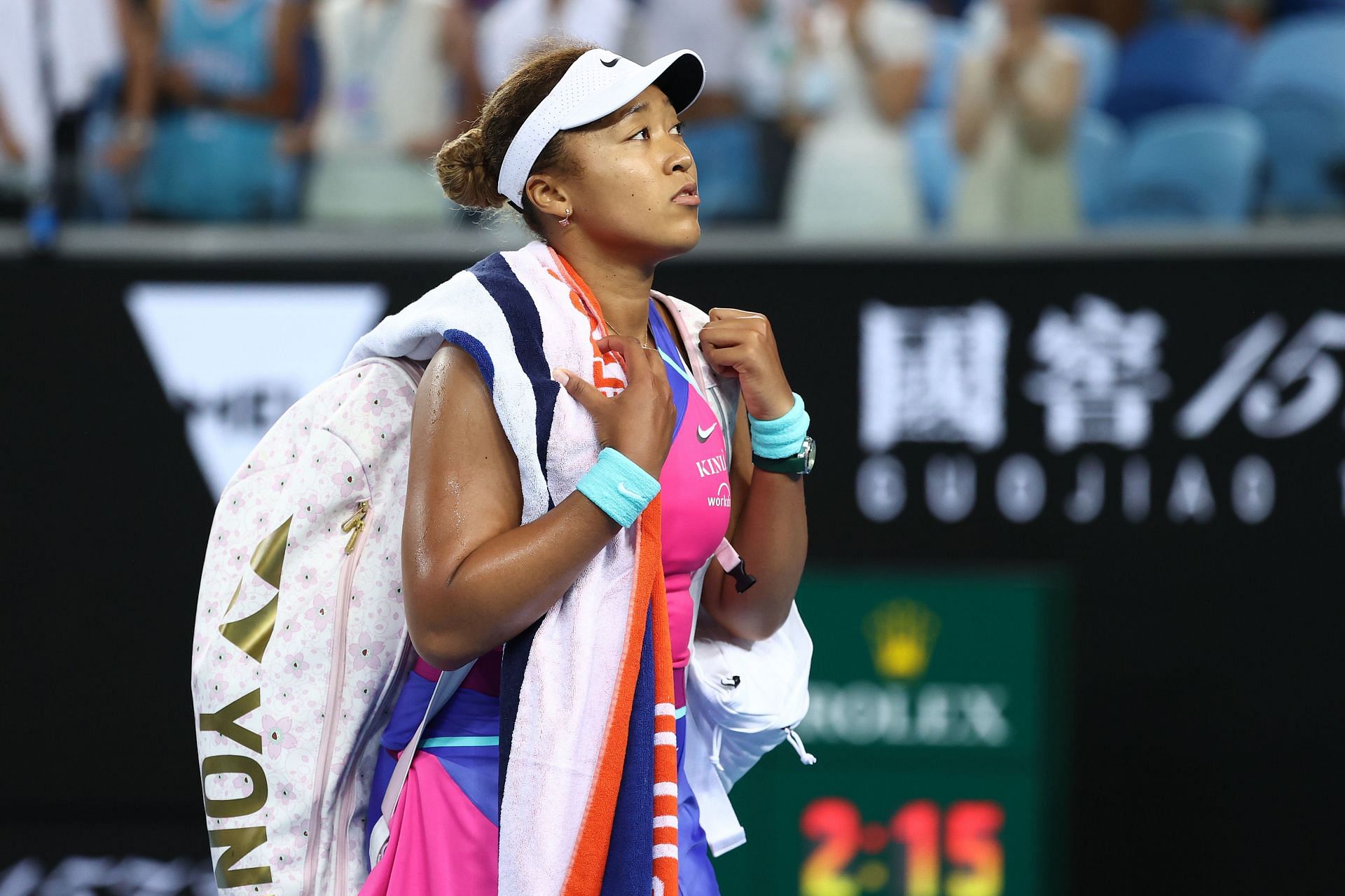 Naomi Osaka lost to Amanda Anisimova in the pair&#039;s previous meeting at the Australian Open.