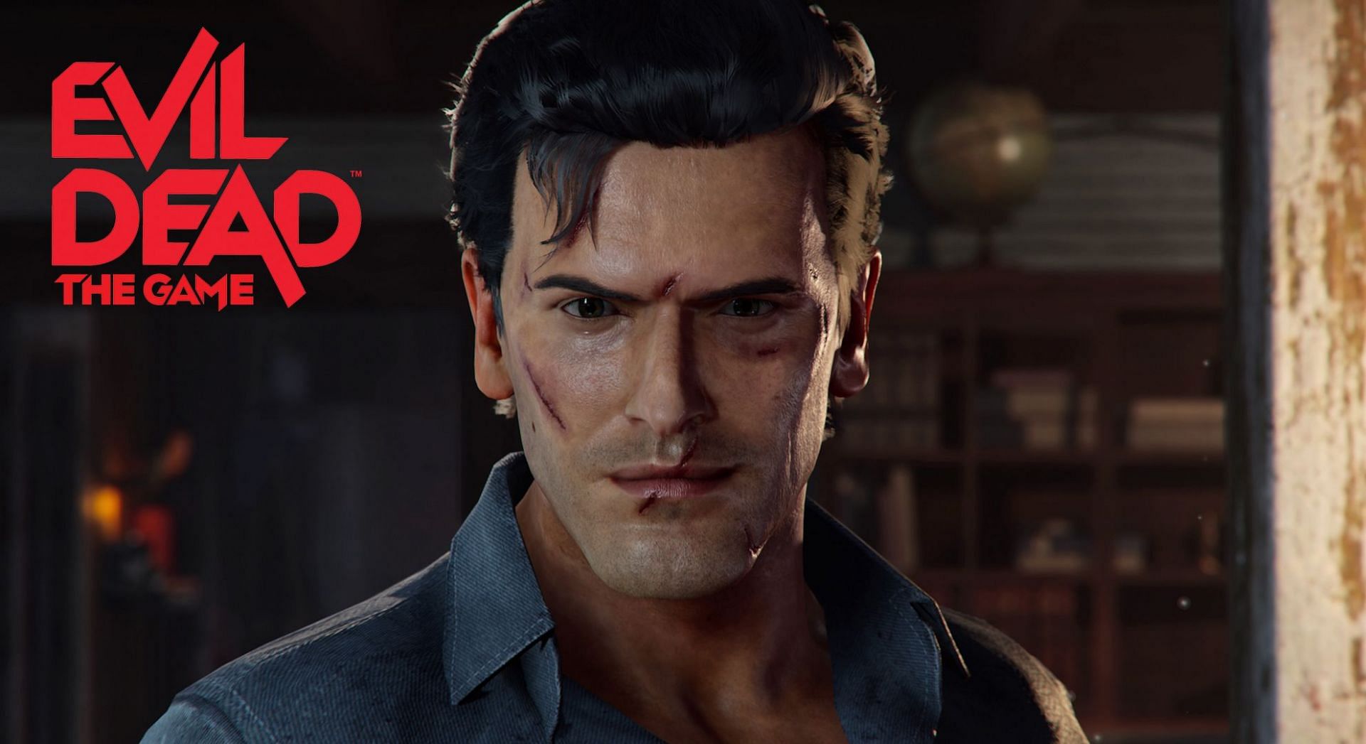 Ash Willaims in Evil Dead: The Game (Image via Saber Interactive)