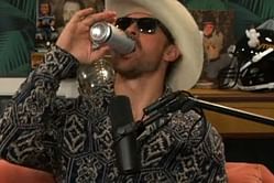 Watch: Two-time Super Bowl champion nearly pukes after chugging a can full of dip spit