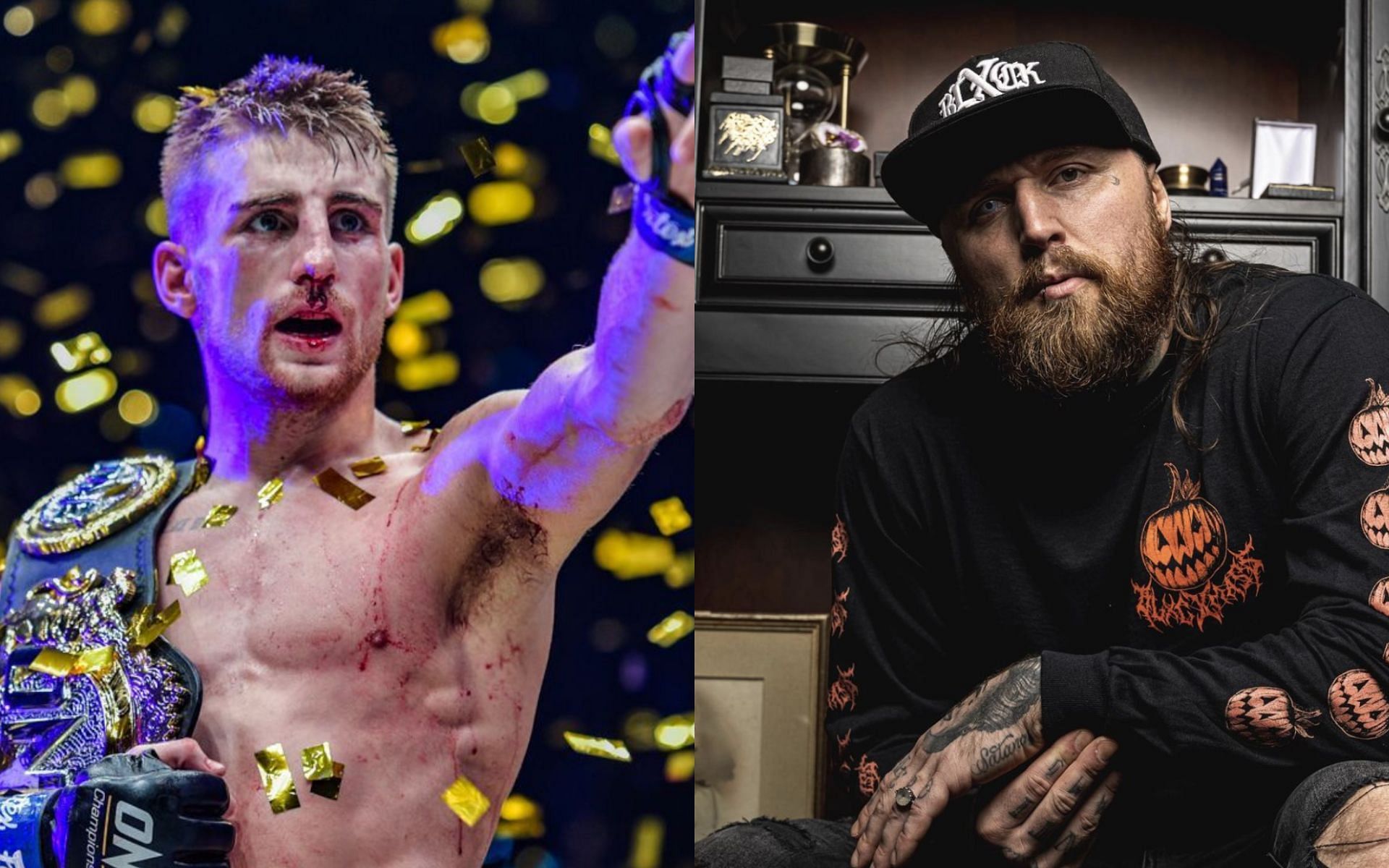 Jonathan Haggerty says he would love to meet up with AEW&#039;s Malakai Black. [Photos ONE Championship, Malakai Black Instagram]