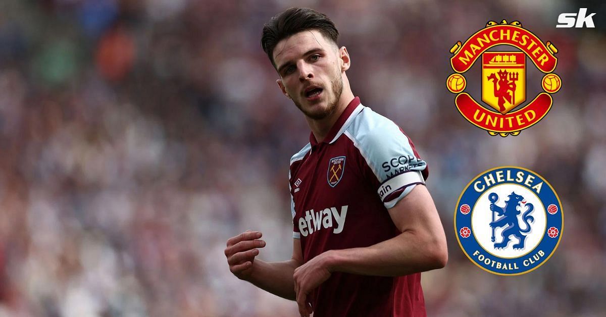 Manchester United and Chelsea have been linked with a move for Declan Rice