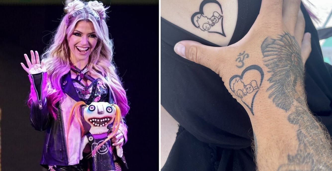 Alexa Bliss has shown off her new tattoo