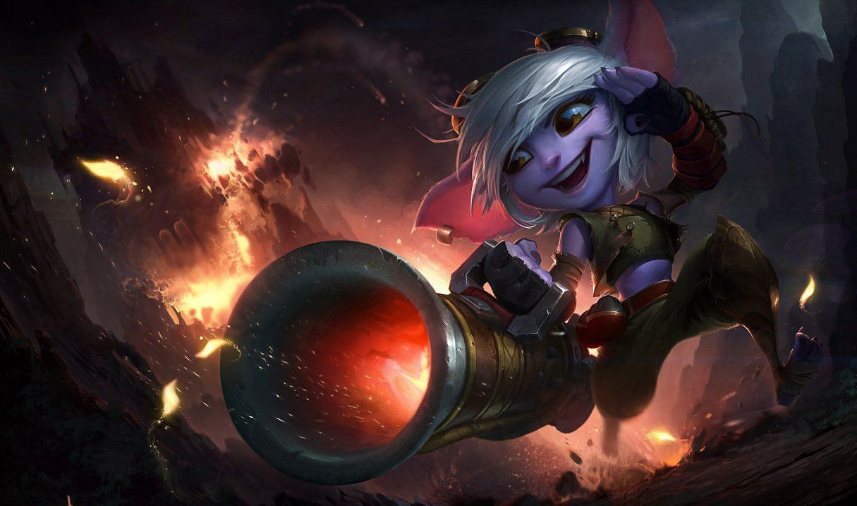 Tristana can chase down Jhin whenever he tries to run away (Image via League of Legends)