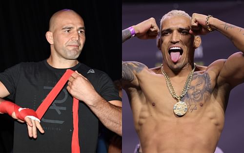 Glover Teixeira (left); Charles Oliveira (right)