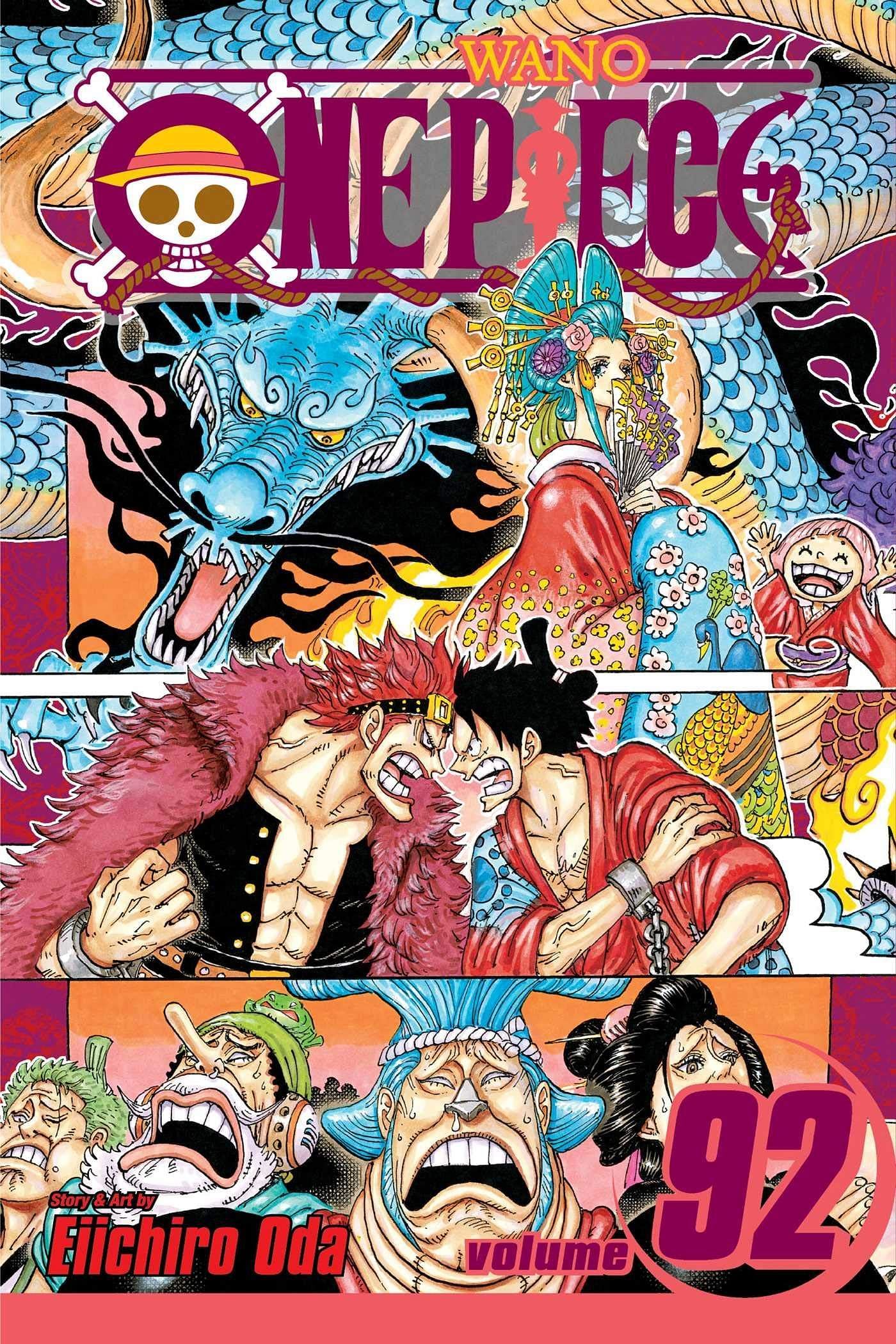 The cover art for One Piece Volume 92 (Image via Shueisha)