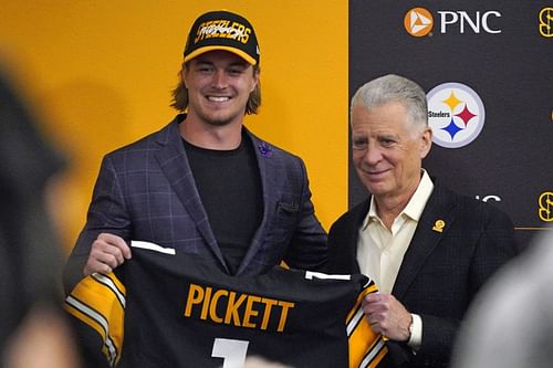 Steelers quarterback Kenny Pickett