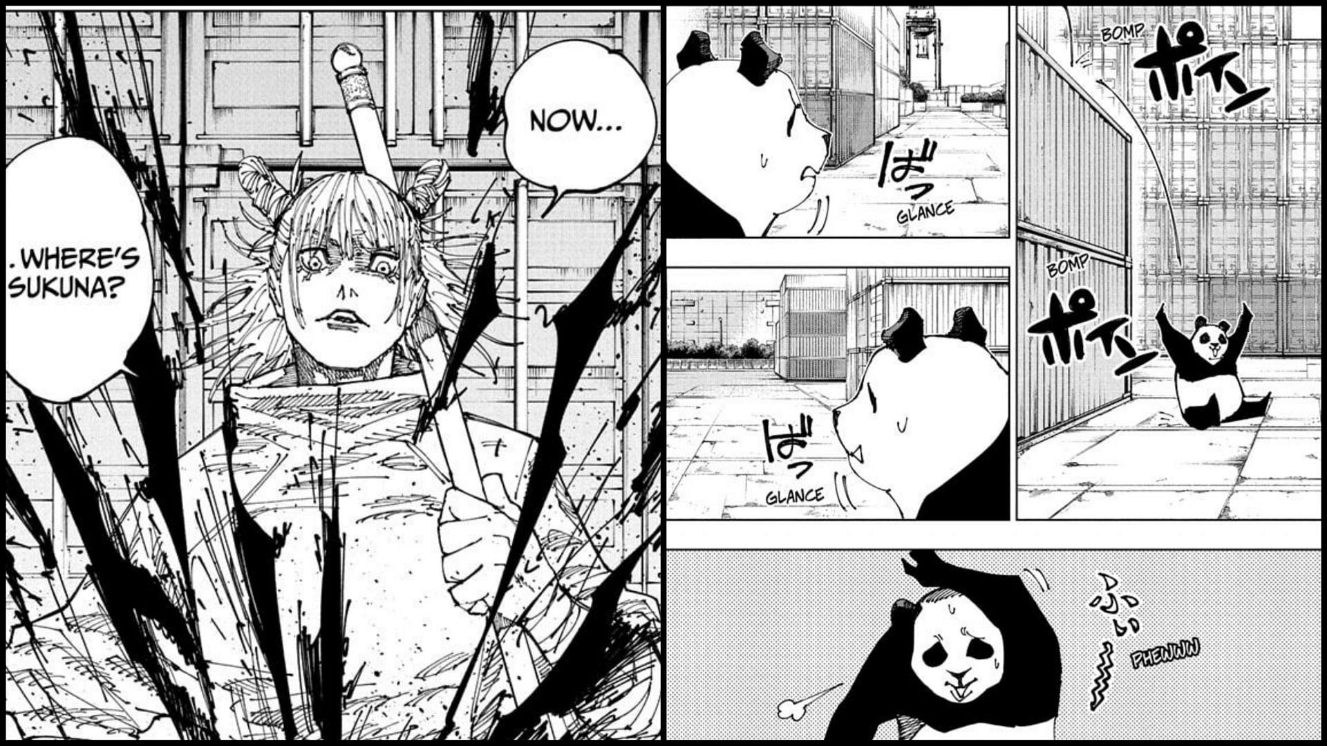 Panda and Kashimo in chapter 184 (Image via Shueisha)