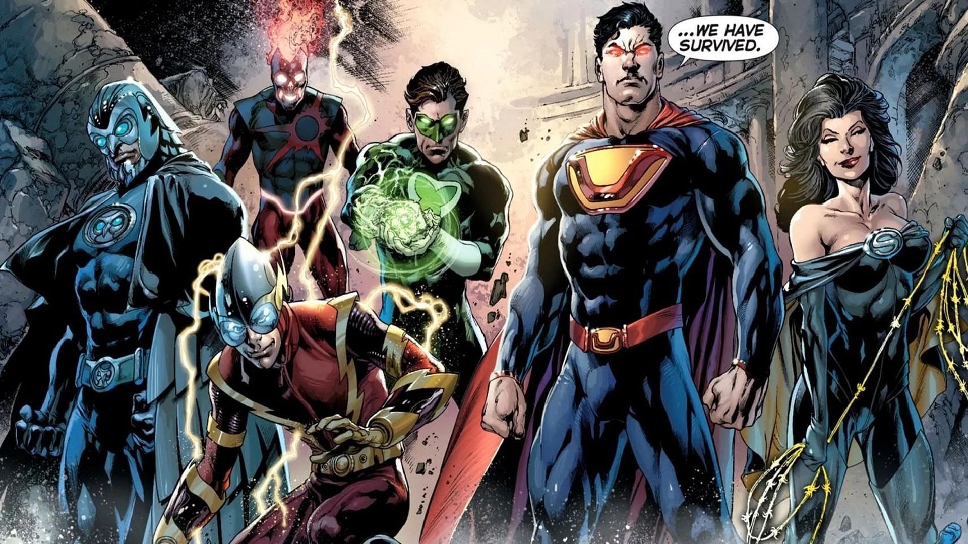 Justice League of supervillains (Image via DC Comics)