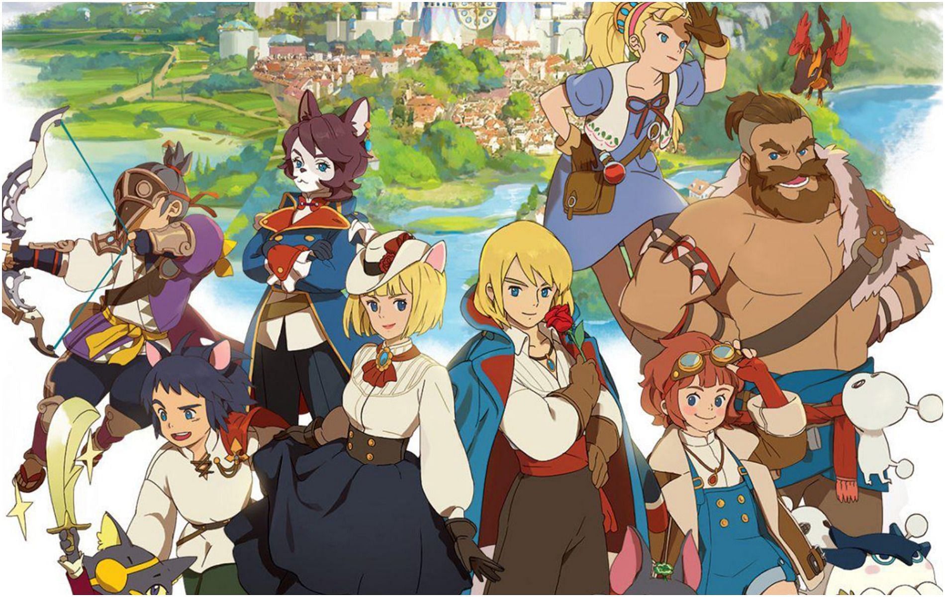 Ni No Kuni: Cross Worlds is coming to the West this summer (Image via Netmarble)