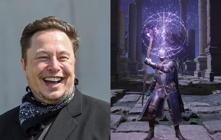 “Int/Dex build, so mostly mage with some weapon skills”: Elon Musk ...