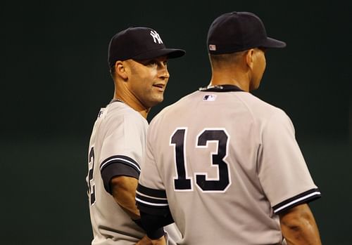 Derek Jeter and Alex Rodriguez