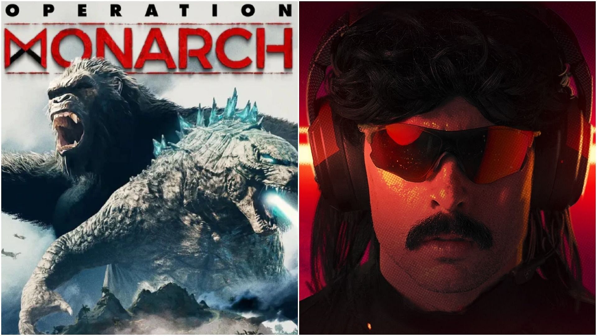 Dr. Disrespect isn&#039;t a fan of Operation Monarch (Images via Activision, Dr. Disrespect)