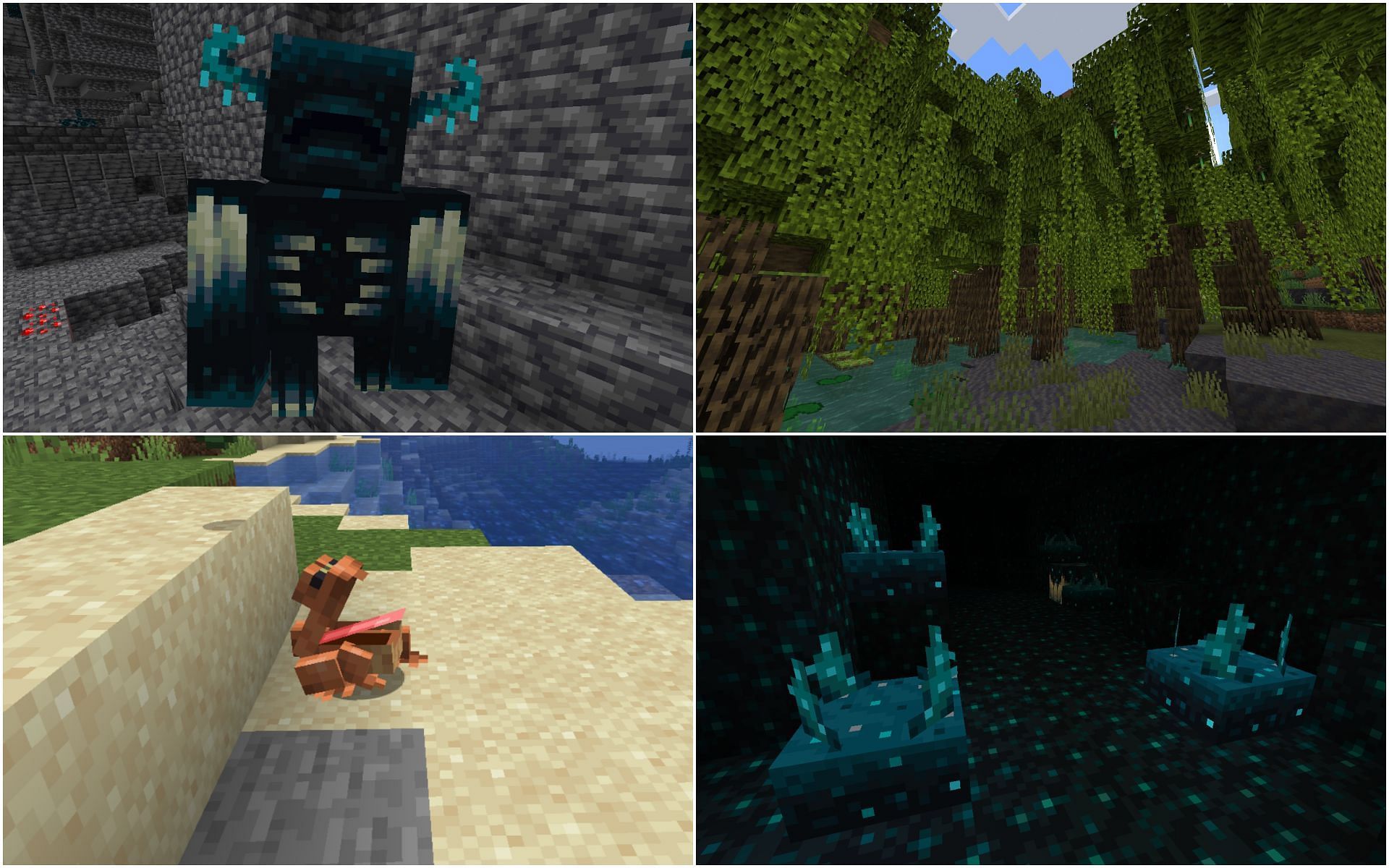 Major features of the next update (Image via Mojang)