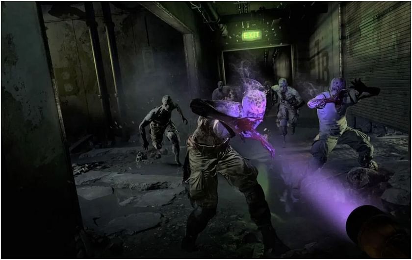 Online multiplayer survival shooting game, fps, and zombie game