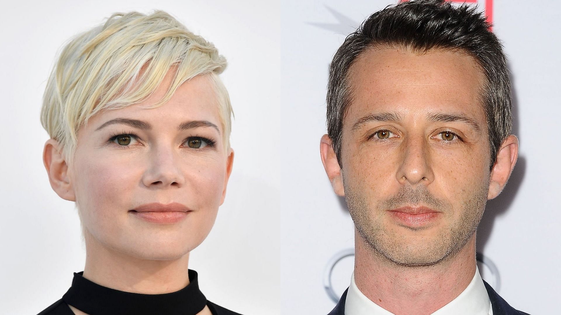 Michelle Williams and Jeremy Strong met in 2004 and continued to remain friends over the years (Image via Frazer Harrison/Getty Images and Jason LaVeris/Getty Images)