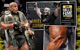 Daniel Cormier gets emotional as UFC announces his induction into Hall of Fame