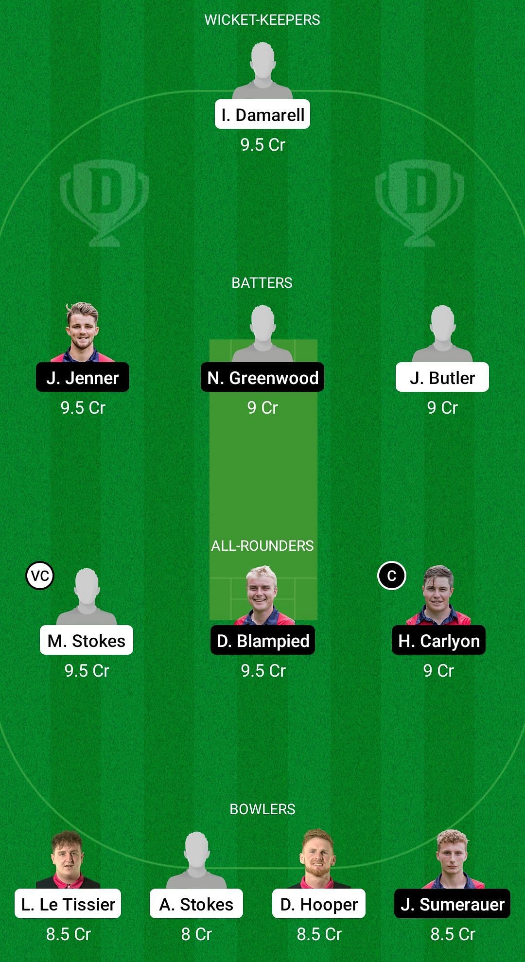 GSY vs JER Dream11 Prediction