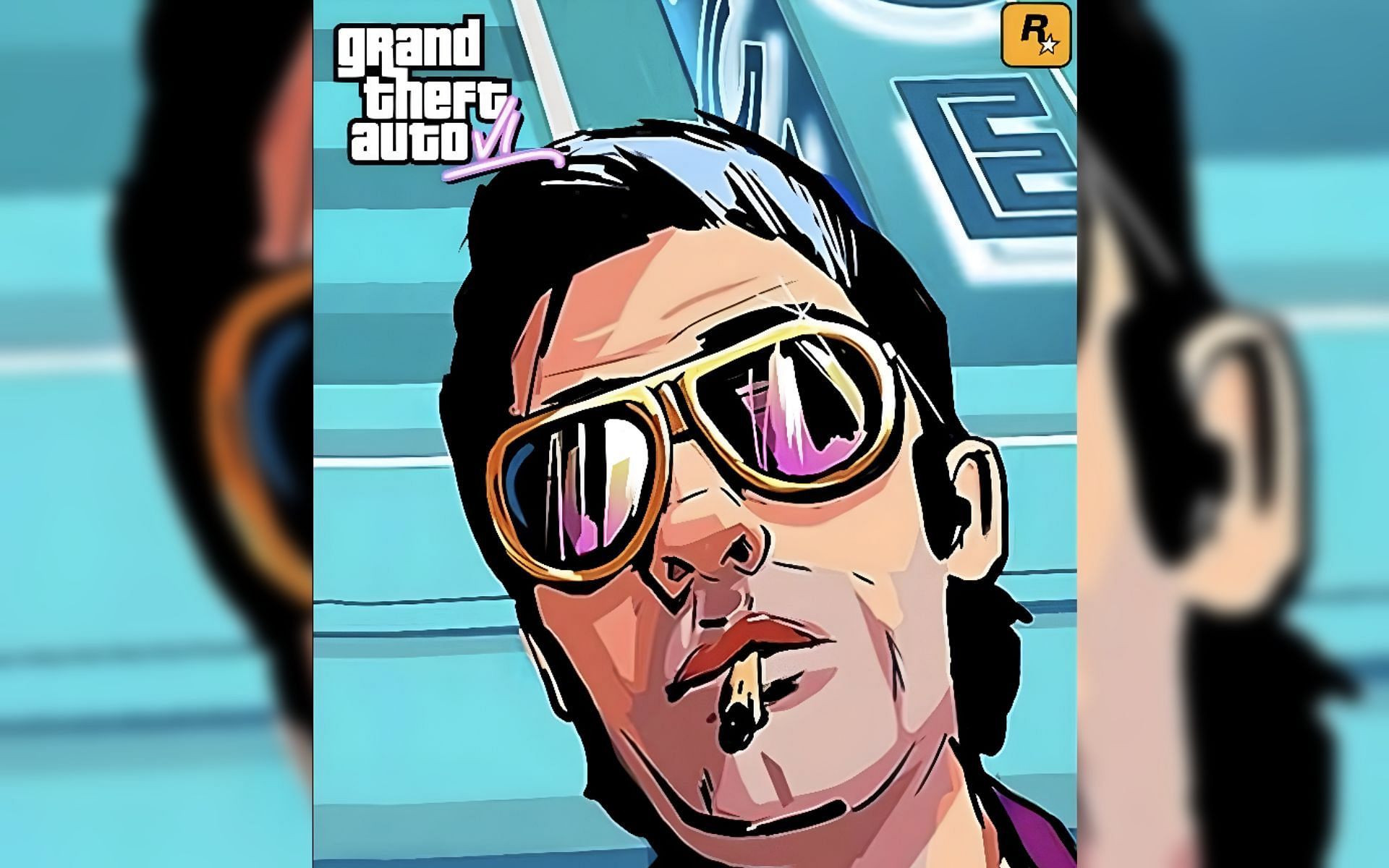 Some artwork that is apparently connected to these GTA 6 leaks (Image via Никита Печень)