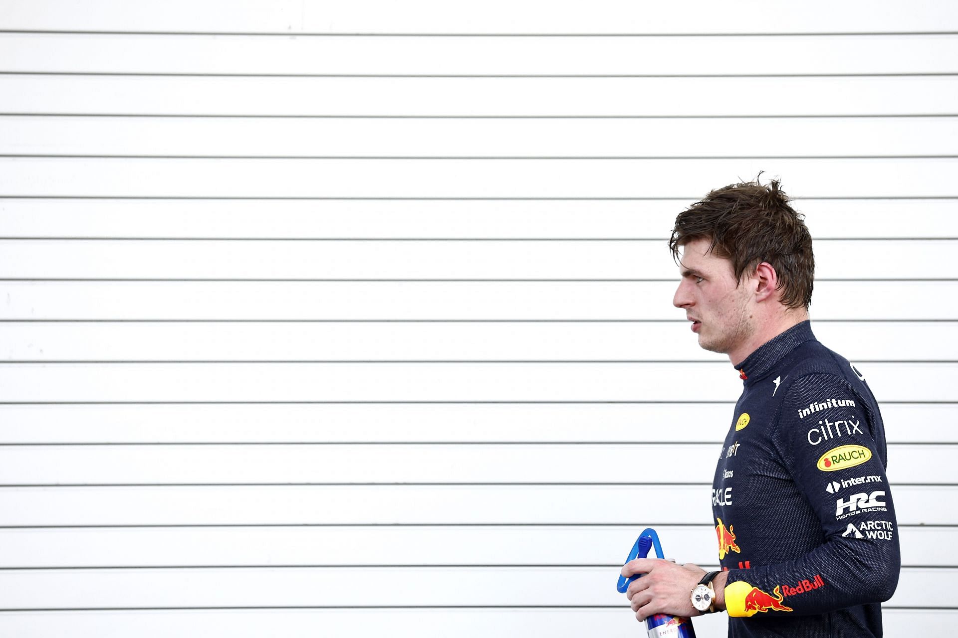Max Verstappen in parc-ferme after the 2022 F1 Miami GP. (Photo by Jared C. Tilton/Getty Images)