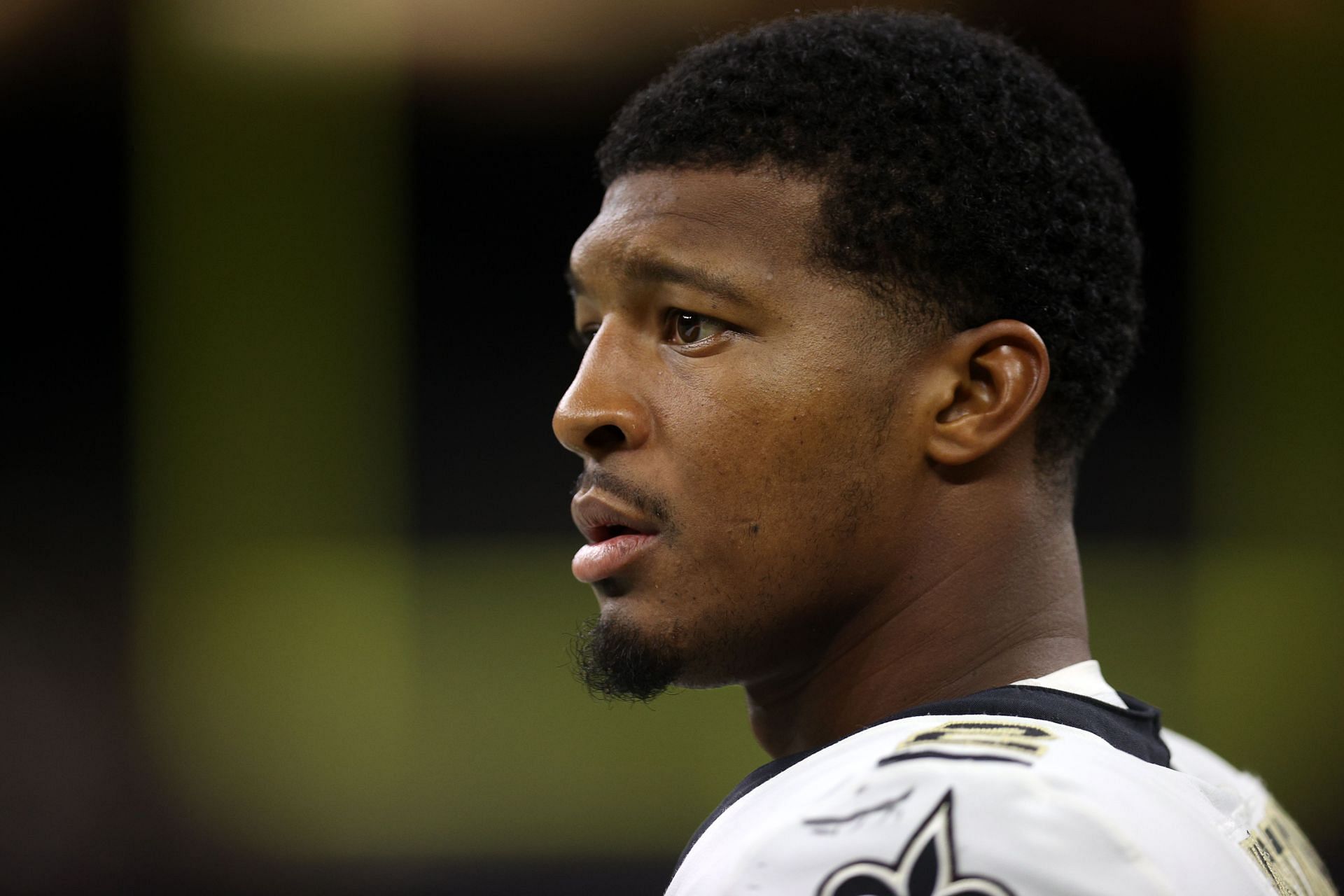 New Orleans Saints quarterback Jameis Winston