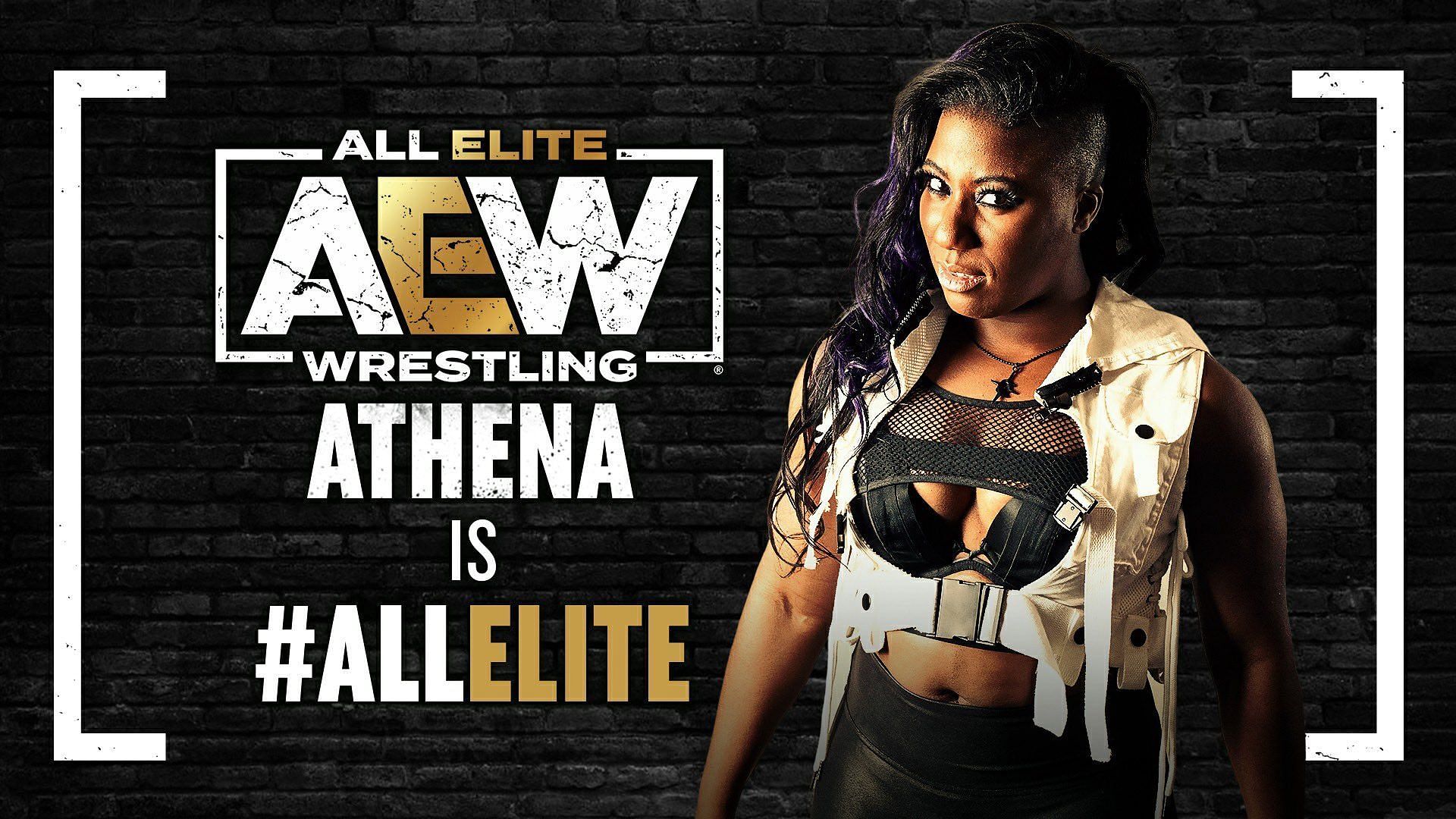 Athena made her AEW debut at Double or Nothing