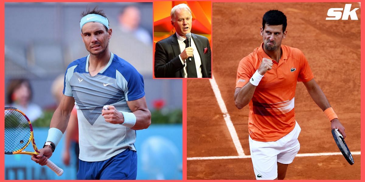 Patrick McEnroe hoped to see a Rafael Nadal-Novak Djokovic clash in the French Open final