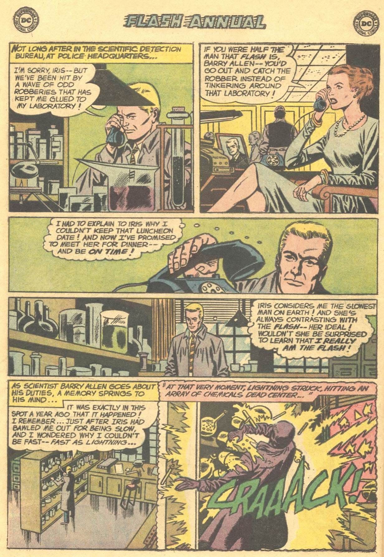 The Flash (1959) Annual #1 (Image via DC Comics) Justice League (Image via DC Comics)