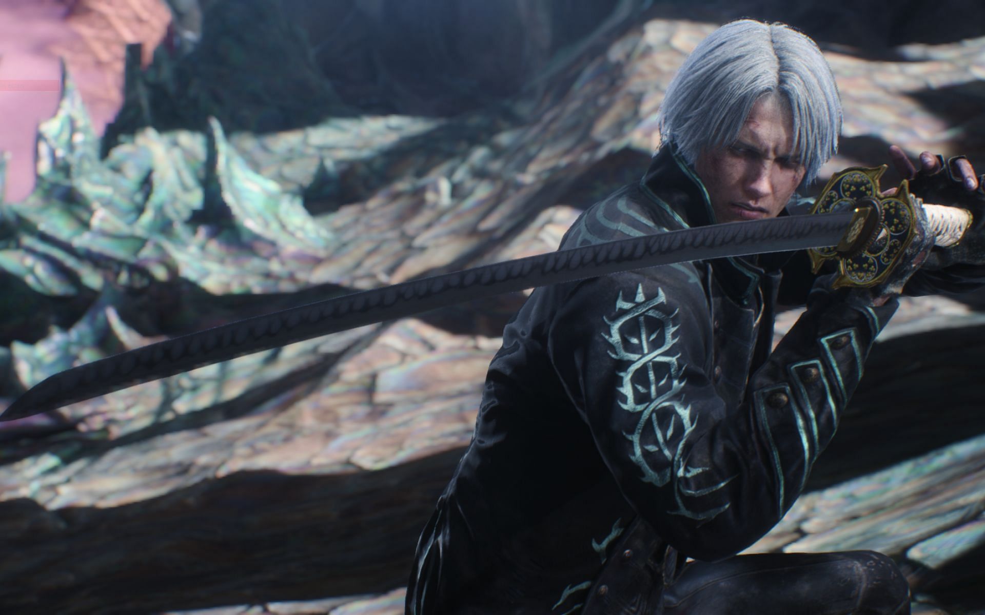 Vergil with The Yamato (Image via Capcom)