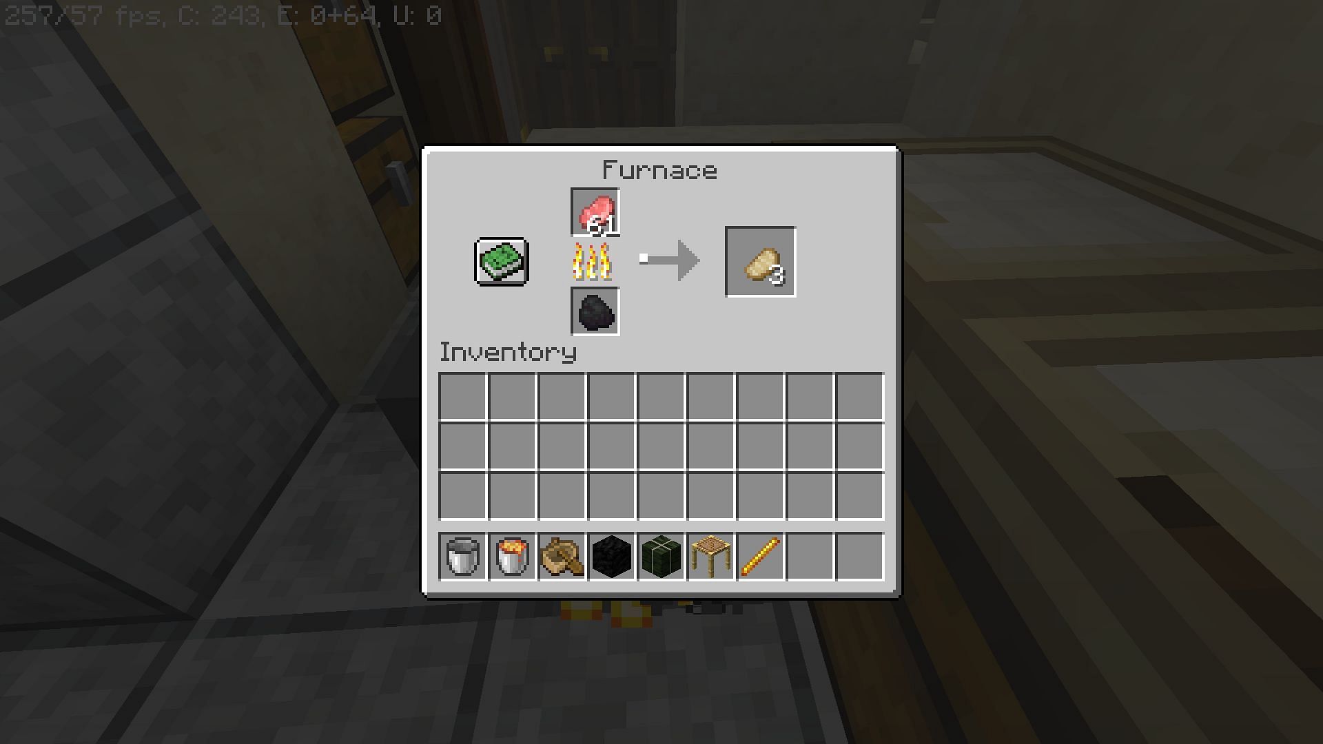 Coal is the most common fuel (Image via Minecraft)