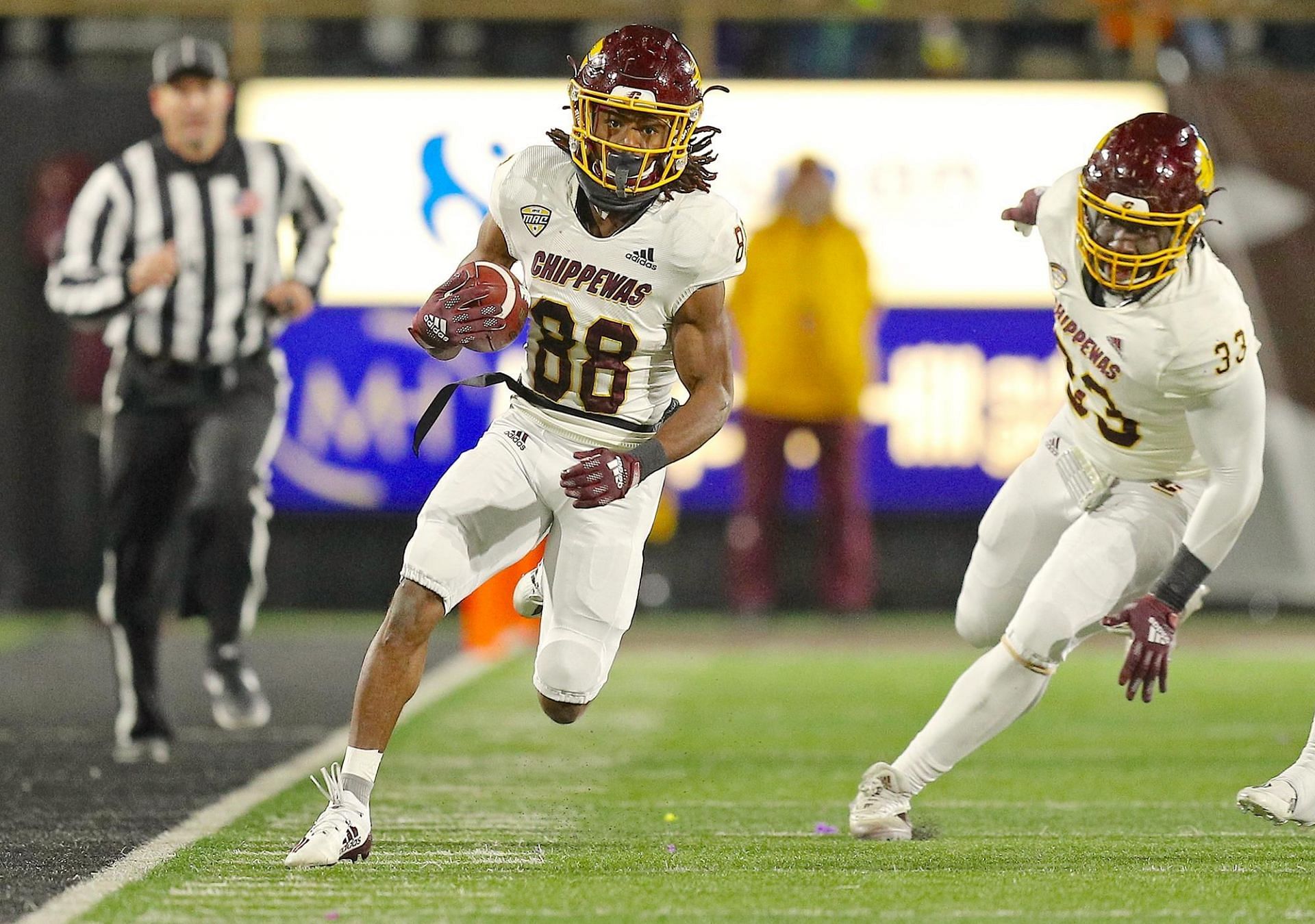 Central Michigan wide receiver &amp; return specialist Kalil Pimpleton